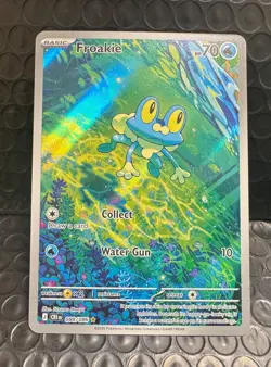 Froakie 88/86 Chaos Rising IR Holo Pokemon TCG NM - Image 1