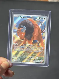 Pokemon TCG Tauros Chaos Rising 096/086 Illustration Rare - Image 1