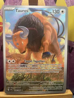 Tauros 096/086 Pokemon TCG Chaos Rising Full Art - Image 1