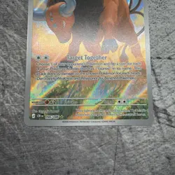 Tauros 96/86 Illustration Rare Pokemon Chaos Rising Full Art Pokemon TCG MINT - Image 4