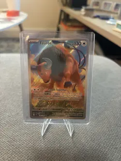 Pokemon TCG Tauros 096/086 ME04 Chaos Rising Full Art - Image 1