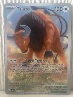 Tauros 096/086 - Chaos Rising Illustration Rare - Pokemon TCG -NM - Image 1
