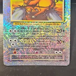Pokemon TCG Tauros 65/110 Legendary Collection Reverse Holo EN Uncommon 60 HP - Image 3