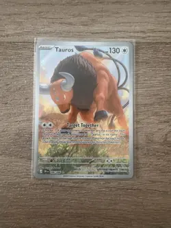 096/086 Tauros Pokemon TCG Chaos Rising Illustration Rare NM - Image 1