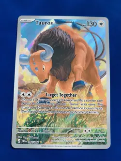 Tauros 096/086 Pokemon TCG Chaos Rising Mint Condition - Image 1