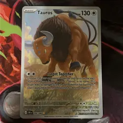 Tauros 096/086 - Pokemon TCG - Chaos Rising - Full Art - English - Image 1