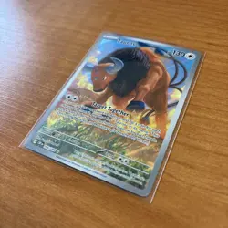 Pokemon TCG 096/086 Tauros Illustration Rare Chaos Rising Card - NM - Image 3