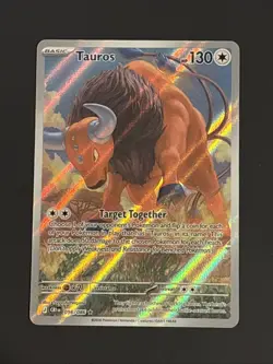 Pokemon TCG Tauros 096/086 Illustration Rare Chaos Rising NM Condition - Image 2