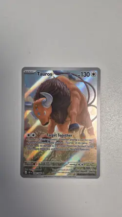 Pokemon TCG Tauros 096/086 Illustration Rare Chaos Rising - Image 1
