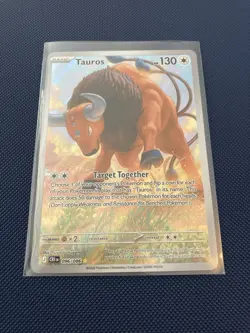 Pokemon TCG Tauros Illustration Rare 096/086 Chaos Rising CRI - Mint - Image 1