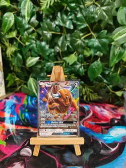 Pokemon TCG | Tauros GX | SUM 100/149 | NM | Full Art - Image 1