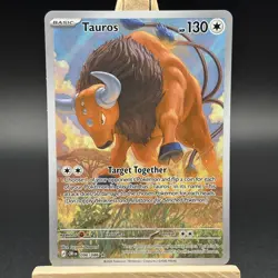 Pokemon TCG Tauros 096/086 Chaos Rising Full Art Holo - Image 2