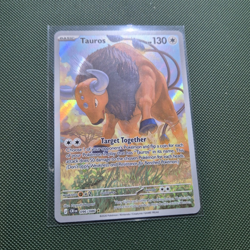 Pokemon TCG Tauros 096/086 Stellar Crown Holo Rare 130 HP Basic English 2024 - Image 1