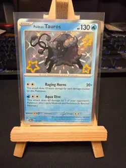 Pokemon TCG Paldean Tauros 120/091 – Paldean Fates – Baby Shiny – NM - Image 1