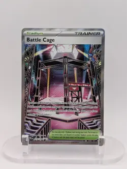 Pokemon Battle Cage 116/094 Ultra Rare Phantasmal Flames Full Art Holo NM ENGLSH - Image 1