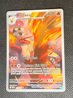 Blaziken 192/182 - Destined Rivals Pokemon Card - NM - Image 1
