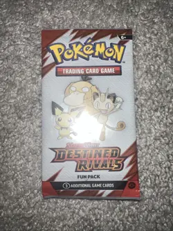 Pokemon Destined Rivals Fun Pack Card Sealed - Image 1