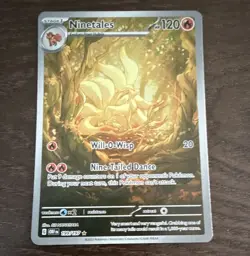 Ninetales 199/197 SV03 Obsidian Flames Rare Holo English 120 HP - Image 1