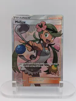 Pokemon Mallow 145/145 Ultra Rare Sun & Moon Guardians Rising Full Art HP ENGLSH - Image 1