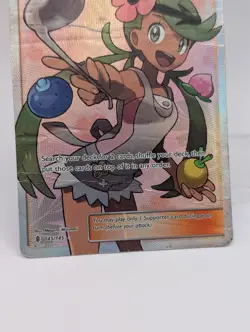Pokemon Mallow 145/145 Ultra Rare Sun & Moon Guardians Rising Full Art HP ENGLSH - Image 3