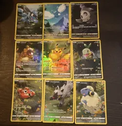The Pokemon Company Pokemon TCG Crown Zenith GG Holo 9-Card Lot GG26-30 - Image 1