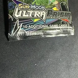 2018 Pokemon Sun & Moon Ultra Prism Booster Pack Sealed Leafeon Art - Image 2