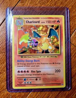 Charizard - 11/108 XY Evolutions - Holo - Raw - Lightly Played - Pokemon TCG - Image 1