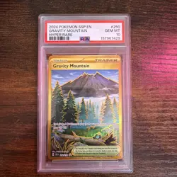 Pokemon Gravity Mountain 250/191 Surging Sparks PSA 10 Hyper Rare - Image 1