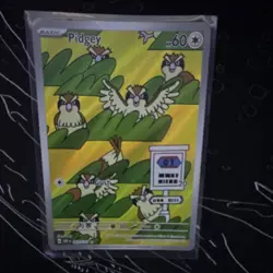 The Pokemon Company Pidgey Illustration Rare Holo 207/197 SV03 EN - Image 1