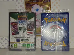 Pokemon TCG 151 UPC Promo Set Mew 053, Mewtwo 052, Metal Mew 205 New Sealed - Image 2