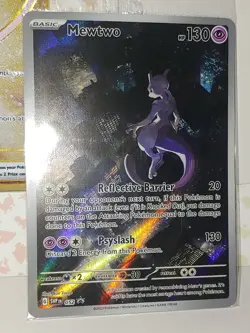 Pokemon TCG 151 UPC Promo Set Mew 053, Mewtwo 052, Metal Mew 205 New Sealed - Image 5