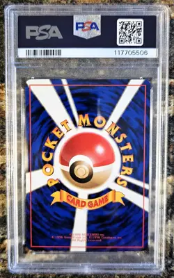 1998 Pokemon Japanese ONIX 95 Vending Series 2 PSA 8 NEAR MINT - MINT - Image 2