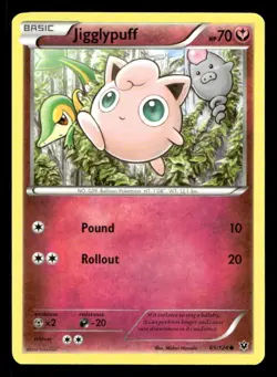 Jigglypuff 65/124 Fates Collide NM/M Pokemon - Image 1