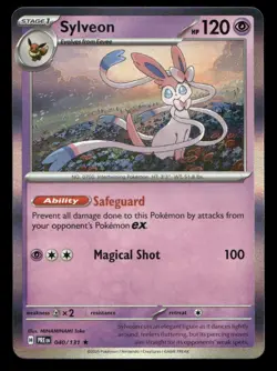 Sylveon 040/131 Holo Prismatic Evolutions Holo NM/M Pokemon - Image 1
