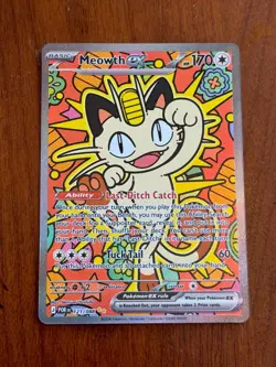 Meowth ex 121/088 Me03: Perfect Order Holo - Image 1