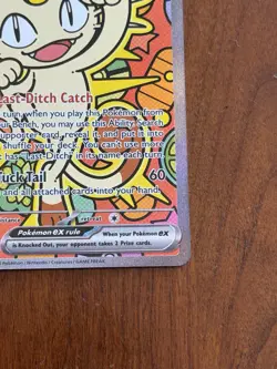 Meowth ex 121/088 Me03: Perfect Order Holo - Image 4