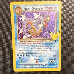 Pokemon TCG Dark Gyarados Holo Rare Card 8/82 25th Anniversary Celebrations - Image 1