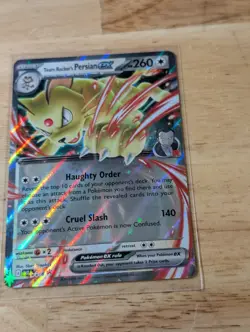 Team Rocket’s Persian ex SVP 218 Pokemon Black Star Promo Destined Rivals - Image 1