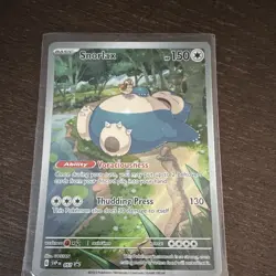 Pokemon Company Snorlax 051 SV Scarlet & Violet Promo Holo EN 150 HP - Image 1
