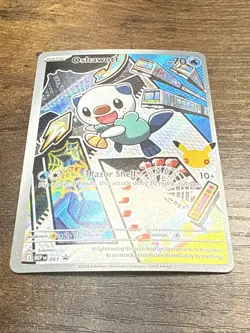Pokemon Oshawott Mega Evolution Black Star Promos 51 Holofoil Near Mint English - Image 3