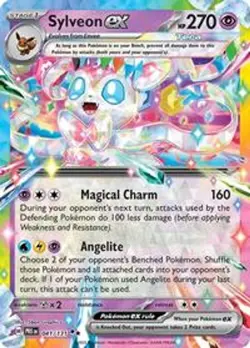 Sylveon ex Double Rare Holofoil NM [SV: Prismatic Evolutions - 041/131] - Image 1