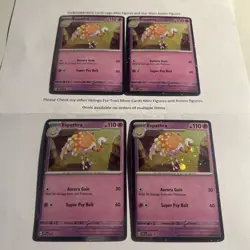 Espathra SVP EN 010 Black Star Promo Holo Pokemon TCG Scarlet & Violet (x4) - Image 1