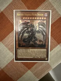 Yugioh! Red-Eyes Darkness Metal Dragon (UTR) UP01-EN002 Ultimate Rare Limited NM - Image 1