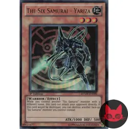 Yugioh The Six Samurai - Yariza RYMP-EN090 Ultra Rare 1st Edition LP - Image 1