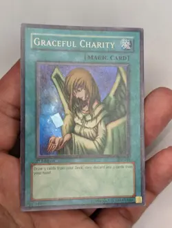Yu-Gi-Oh! TCG Graceful Charity Starter Deck Pegasus SDP-040 1st Edition Super... - Image 3