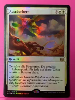 German Foil Fumigate Kaladesh KLD MTG - Image 1