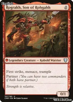 MTG Rograkh, Son of Rohgahh [CMR - 197] LP - Image 1