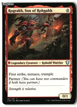 MTG Rograkh, Son of Rohgahh [CMR - 197] LP - Image 2
