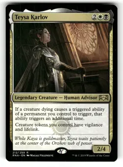 Teysa Karlov NM Ravnica Allegiance 212 MTG Regular Rare - Image 1