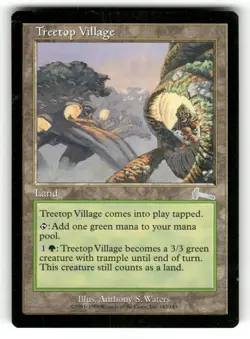 Treetop Village LP Urza's Legacy 143 MTG Regular Uncommon - Image 1